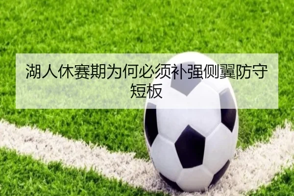 湖人休赛期为何必须补强侧翼防守短板